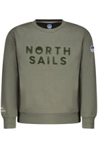 NORTH SAILS KINDER-SWEATSHIRT MIT REISSVERSCHLUSS, GRÜN