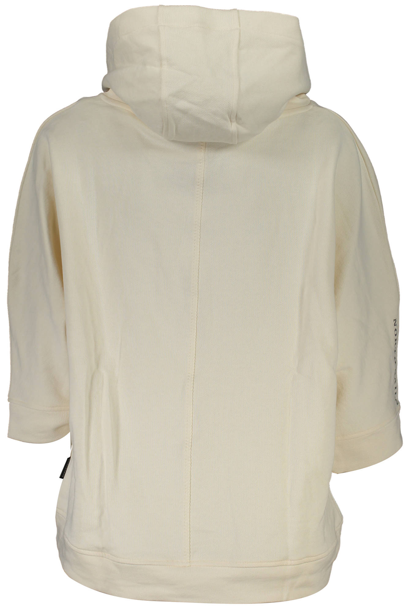 NORTH SAILS Damen-Sweatshirt Weiß – Kapuzenpullover mit 3/4-Ärmeln aus Bio-Baumwolle Weiß
