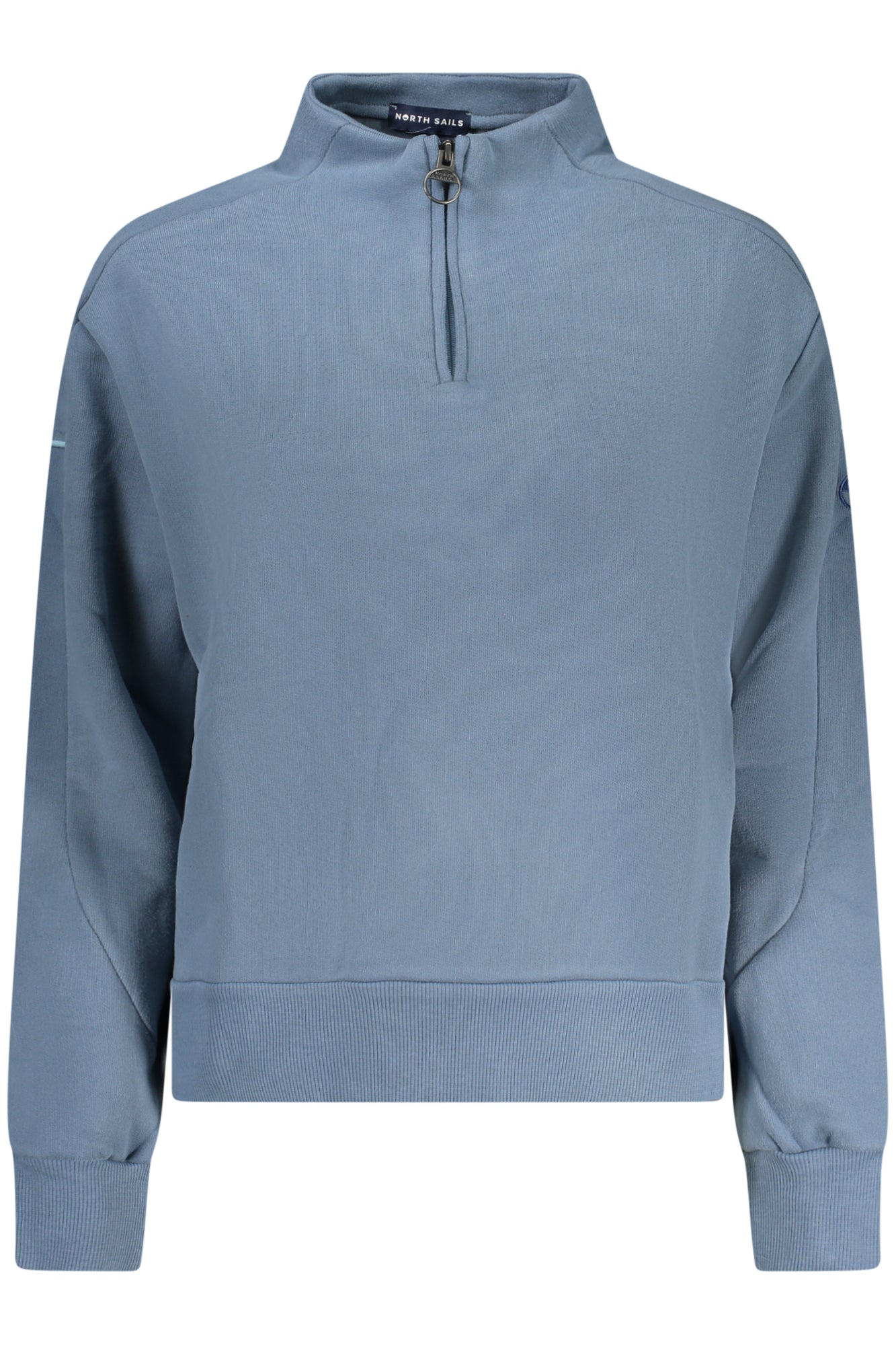 NORTH SAILS Damen-Sweatshirt mit Reißverschluss – Weißes Ocean Positive Sweatshirt Blau