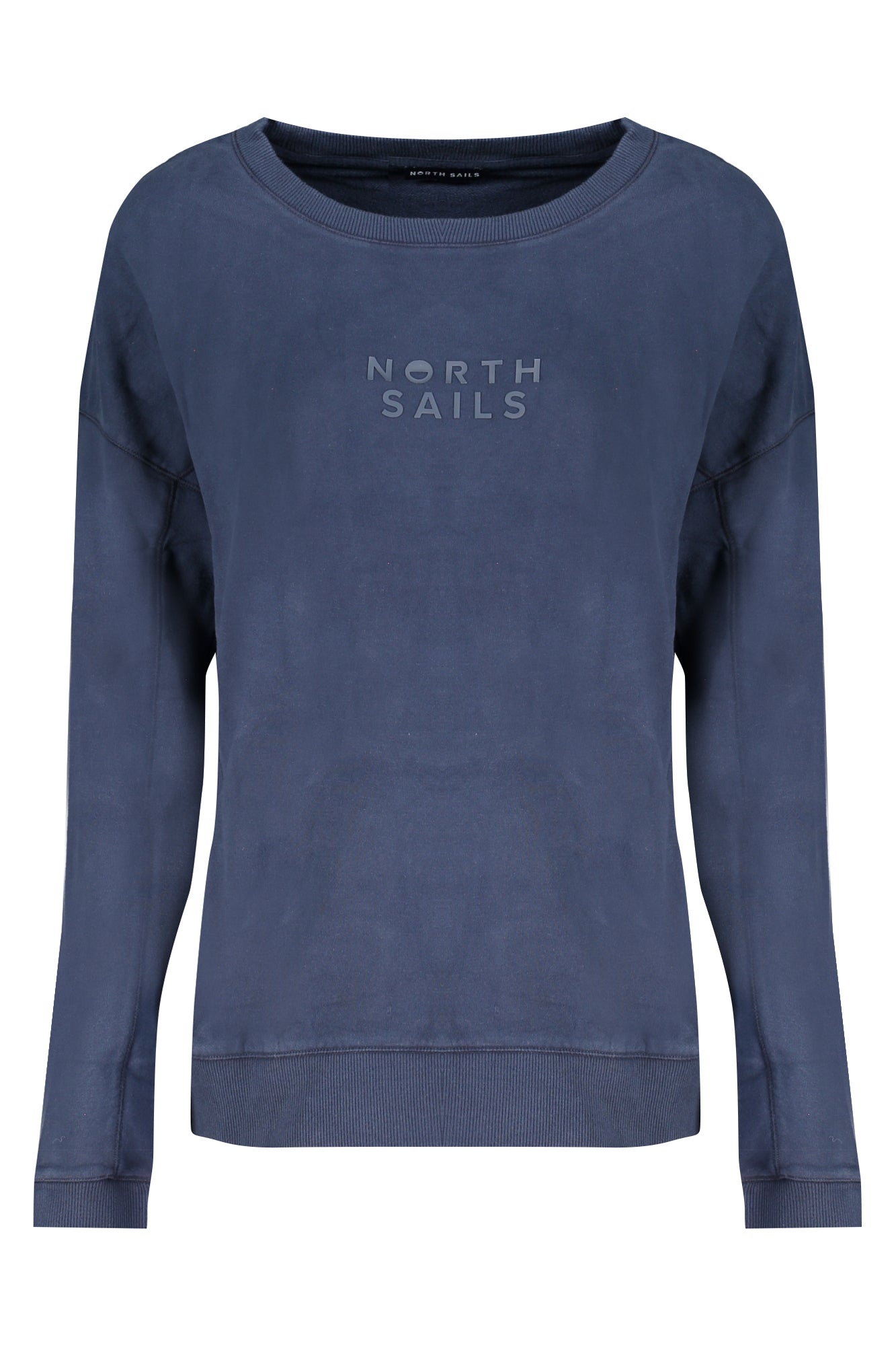 NORTH SAILS Damen-Sweatshirt mit Reißverschluss Blau – Bio-Baumwolle | soulluna.de Blau