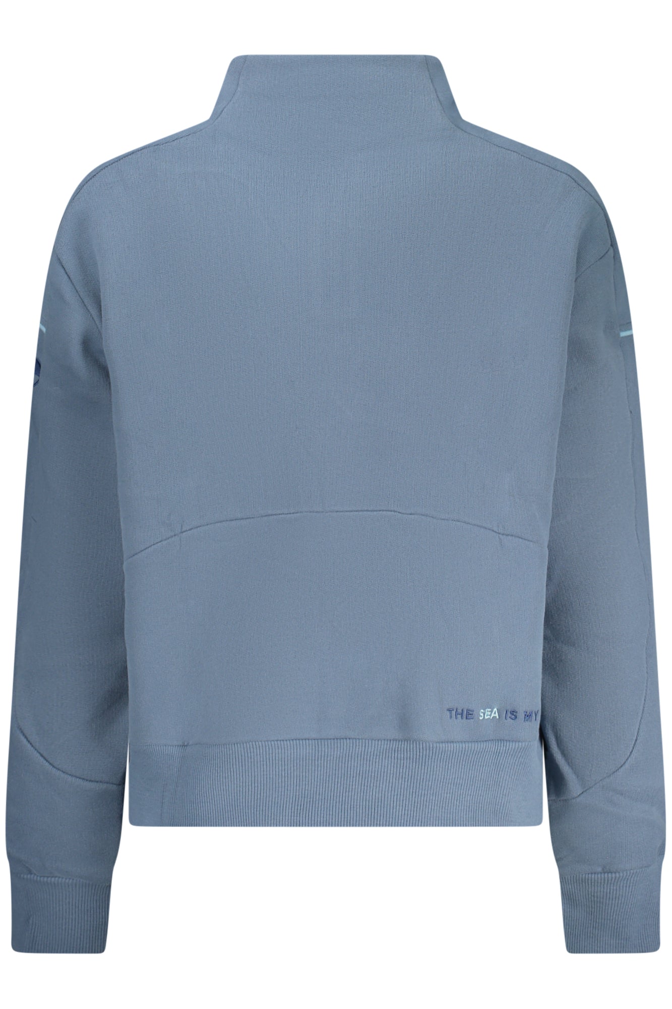 NORTH SAILS Damen-Sweatshirt mit Reißverschluss – Weißes Ocean Positive Sweatshirt Blau