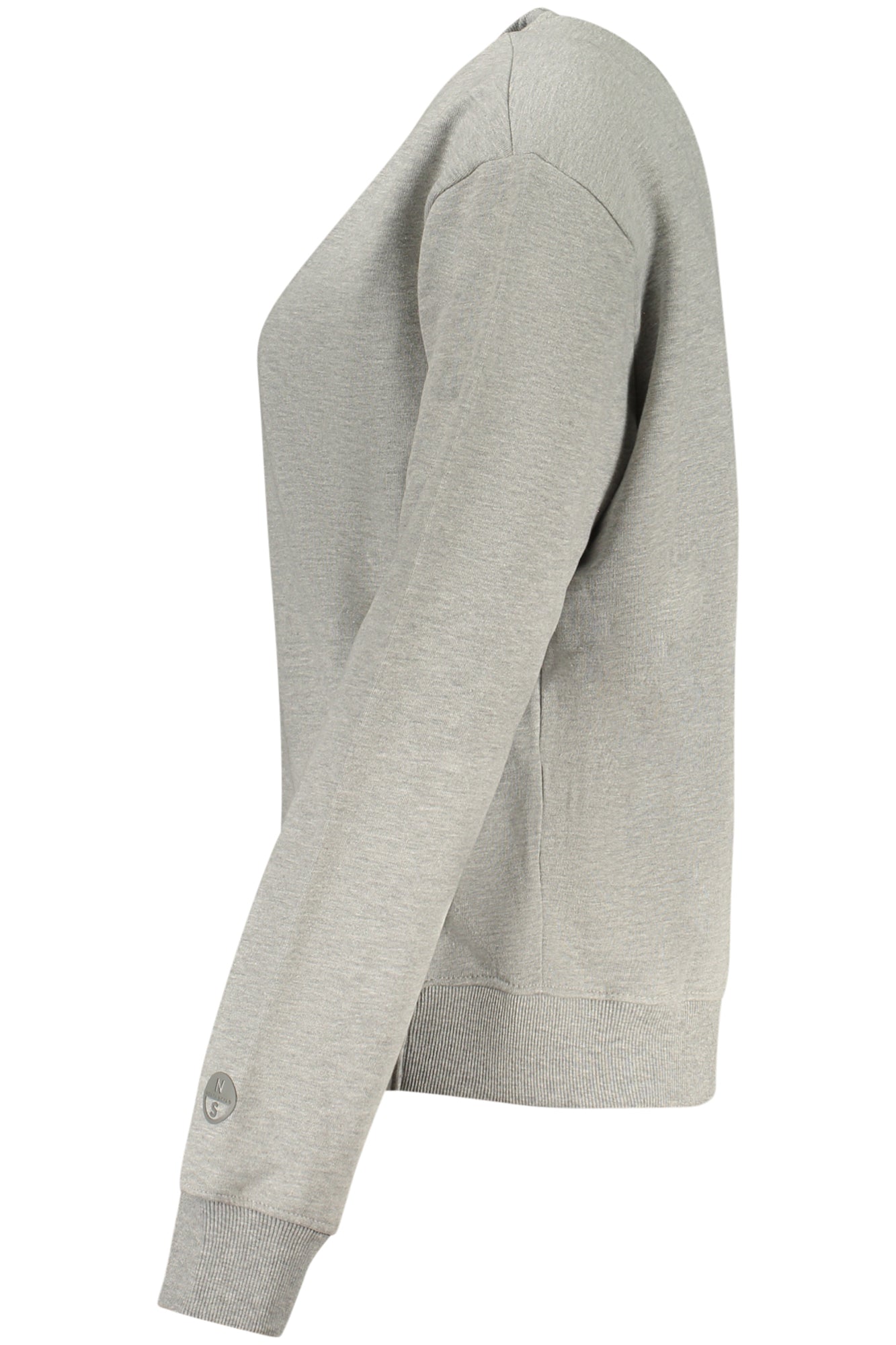 NORTH SAILS Damen-Sweatshirt mit Reißverschluss – Graues Sweatshirt aus Italien Grau