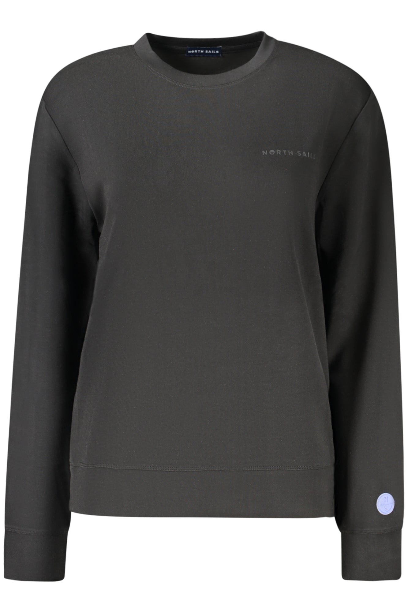 NORTH SAILS Damen-Sweatshirt mit Zip Grün – Technischer Stoff & Logo-Applikation Schwarz
