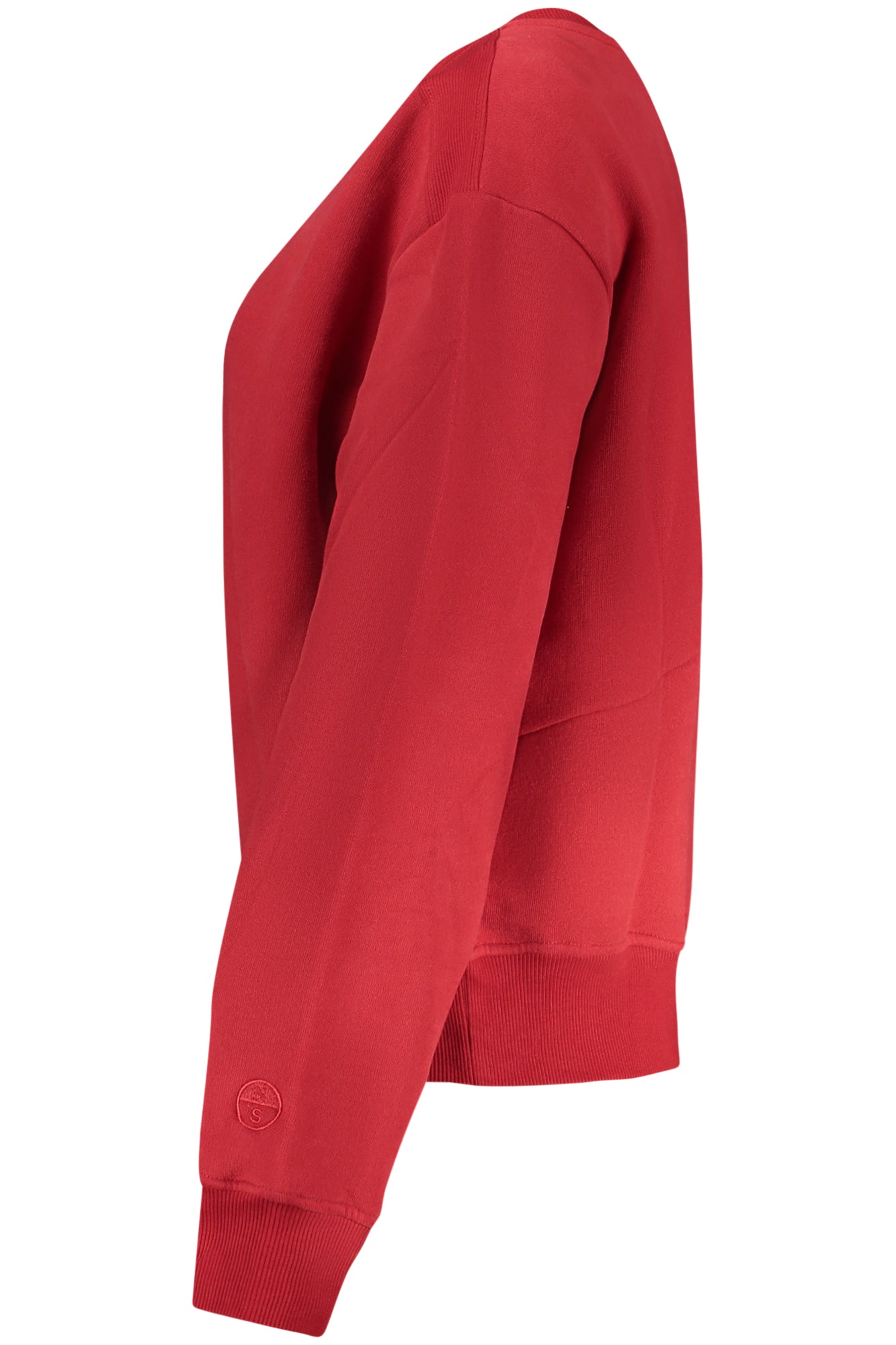 NORTH SAILS Damen Sweatshirt mit Reißverschluss – Rotes Langarmshirt aus Italien Rot