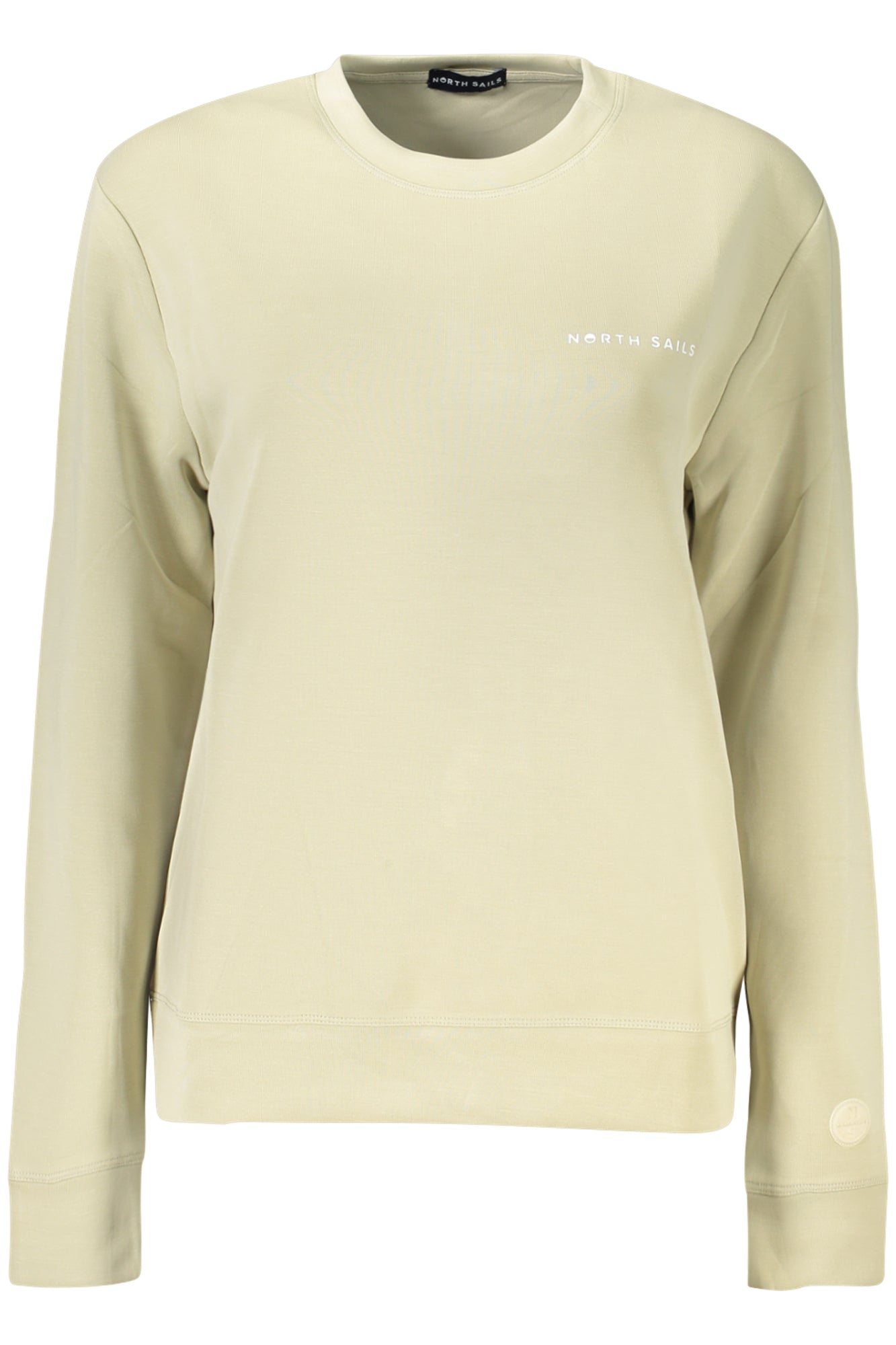 NORTH SAILS Damen-Sweatshirt mit Zip Grün – Technischer Stoff & Logo-Applikation Grün