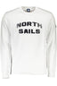 NORTH SAILS Sweatshirt Herren mit Reißverschluss – Weißes Logo-Sweatshirt für Herbst/Winter Weiß