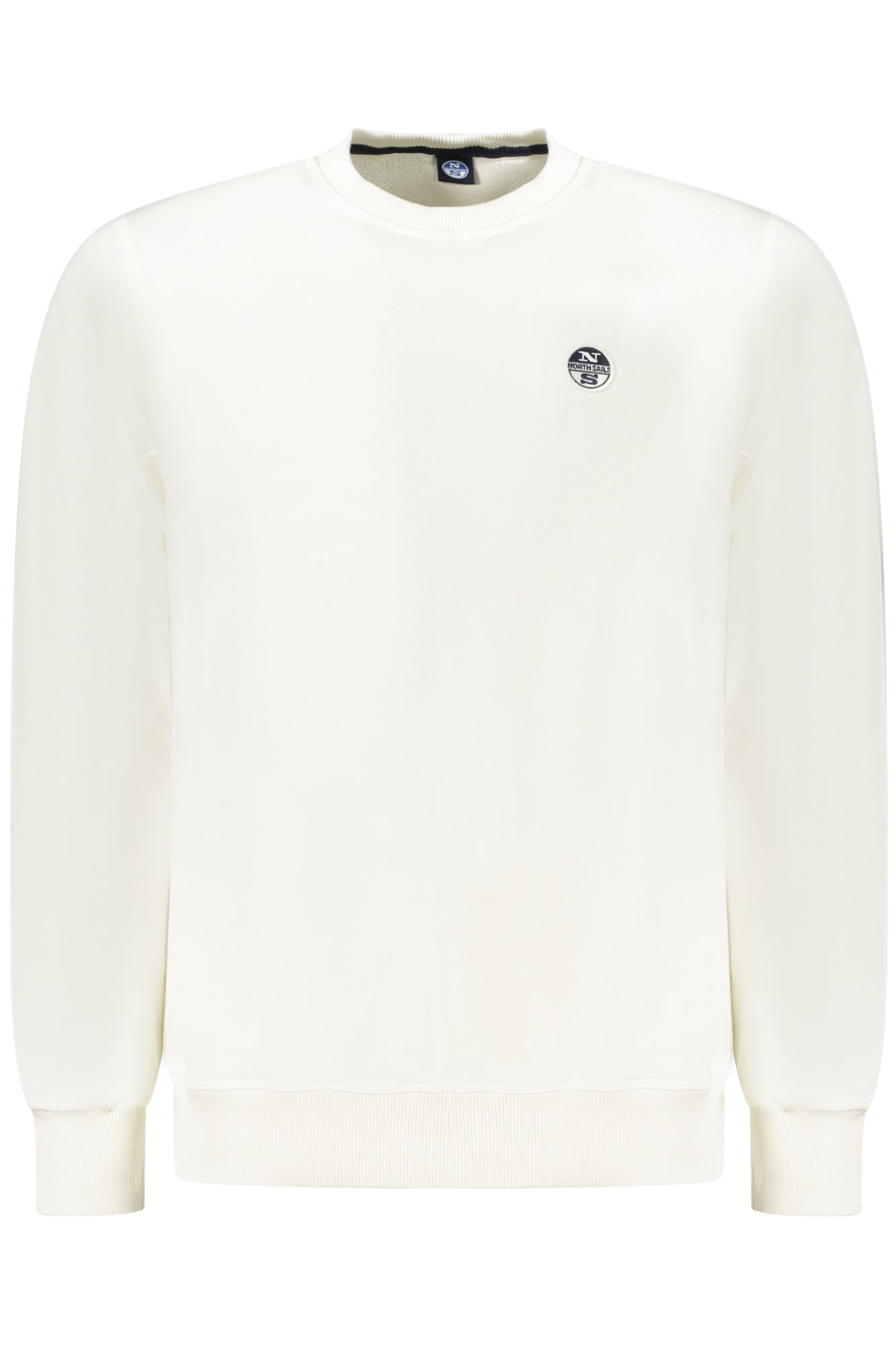 NORTH SAILS HERREN SWEATSHIRT MIT ZIP WEISS