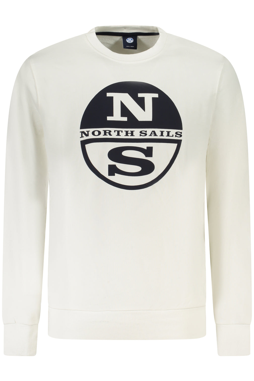 NORTH SAILS HERREN-SWEATSHIRT MIT ZIP WEISS