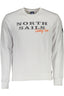 NORTH SAILS Herren-Sweatshirt mit Zip – Weißes Logo-Sweatshirt für Herbst/Winter Weiß