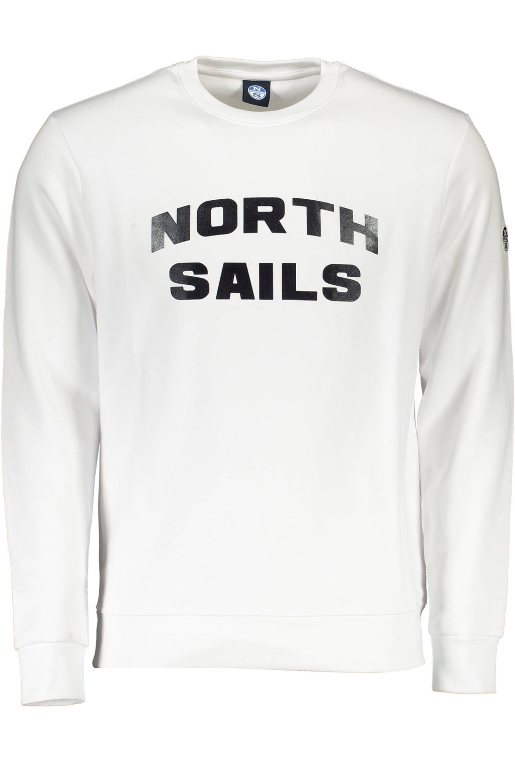 NORTH SAILS HERREN-SWEATSHIRT MIT ZIP WEISS