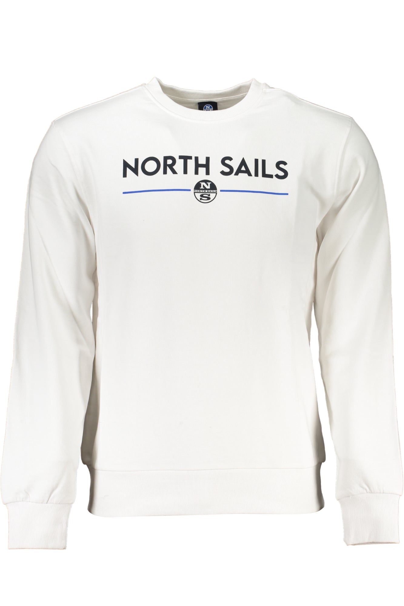 NORTH SAILS WEISSES SWEATSHIRT FÜR HERREN MIT REISSVERSCHLUSS Hauptbild