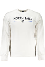 NORTH SAILS WEISSES SWEATSHIRT FÜR HERREN MIT REISSVERSCHLUSS