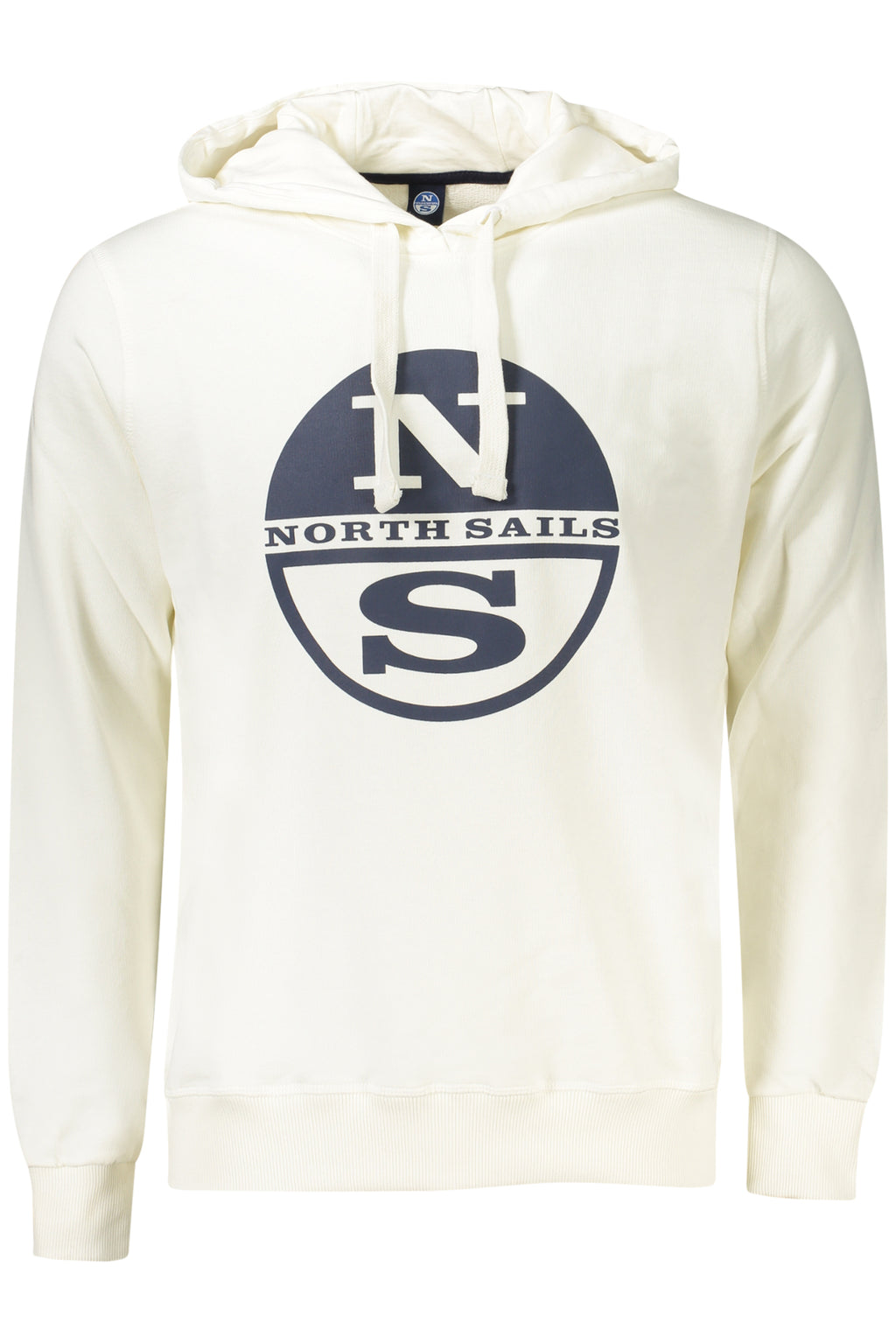 NORTH SAILS HERREN SWEATSHIRT MIT ZIP WEISS