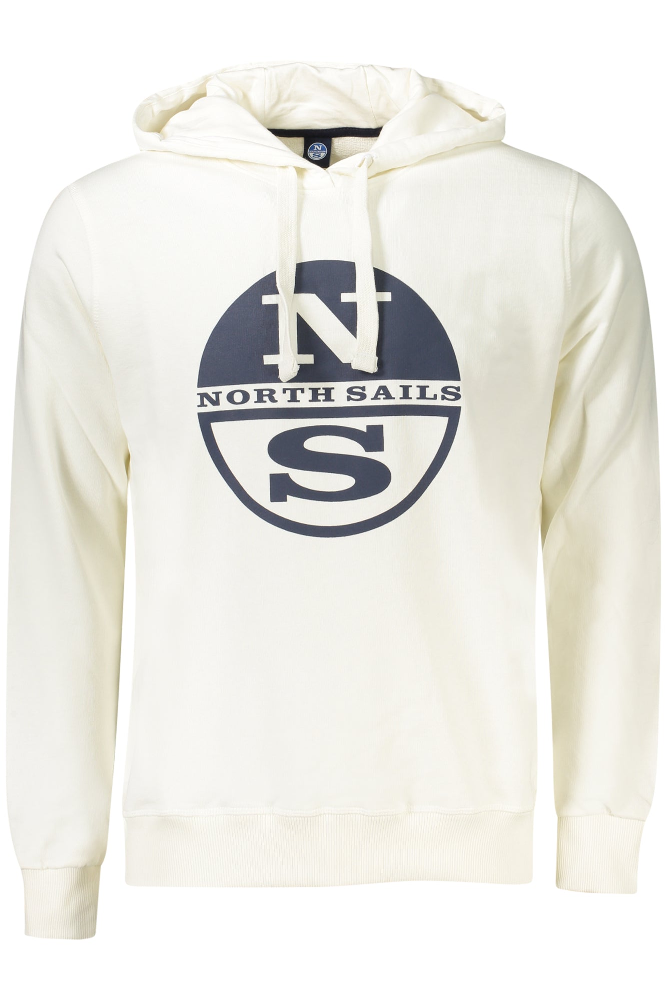 NORTH SAILS HERREN SWEATSHIRT MIT ZIP WEISS