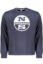 NORTH SAILS BLAUES SWEATSHIRT FÜR HERREN MIT REISSVERSCHLUSS