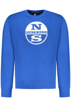 NORTH SAILS HERREN BLAUES SWEATSHIRT MIT REISSVERSCHLUSS