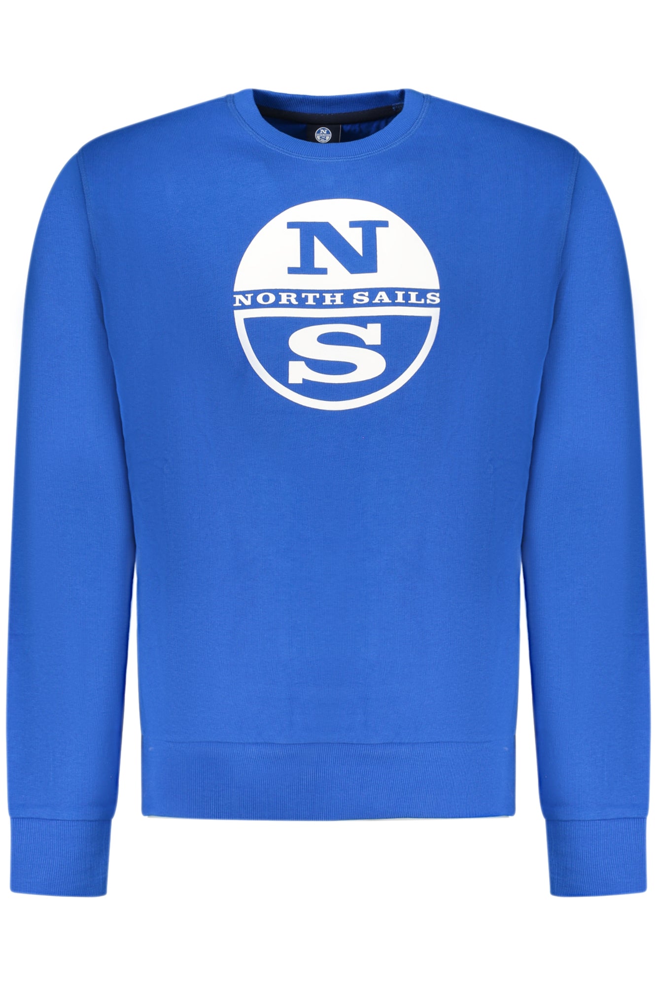 NORTH SAILS Sweatshirt Herren mit Reißverschluss – Weiß, gebürstet Zweitbild