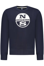 NORTH SAILS HERREN BLAUES SWEATSHIRT MIT REISSVERSCHLUSS