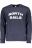 NORTH SAILS Herren-Sweatshirt mit Reißverschluss Blau – Langarm mit Logo-Applikation Blau