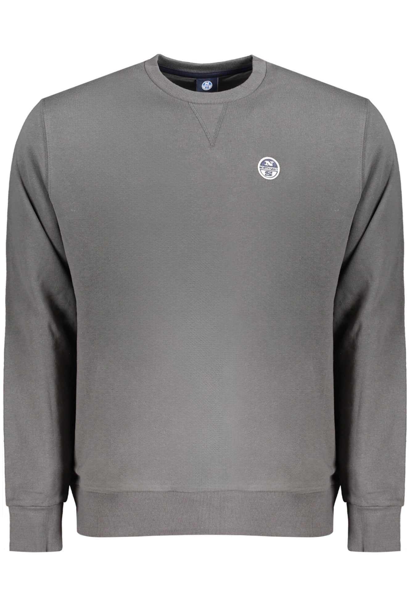 NORTH SAILS Sweatshirt Herren – Gebürstetes Zip-Out-Modell in Schwarz Zweitbild