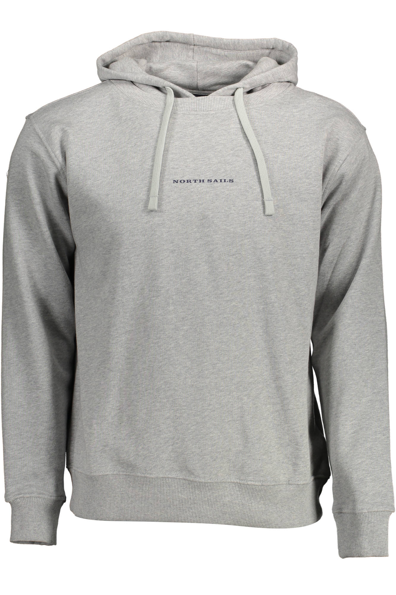 NORTH SAILS Sweatshirt Herren Grau – Kapuzenpullover aus 100% Baumwolle für Frühjahr/Sommer Grau