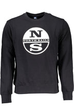 NORTH SAILS SCHWARZES HERREN-SWEATSHIRT MIT REISSVERSCHLUSS