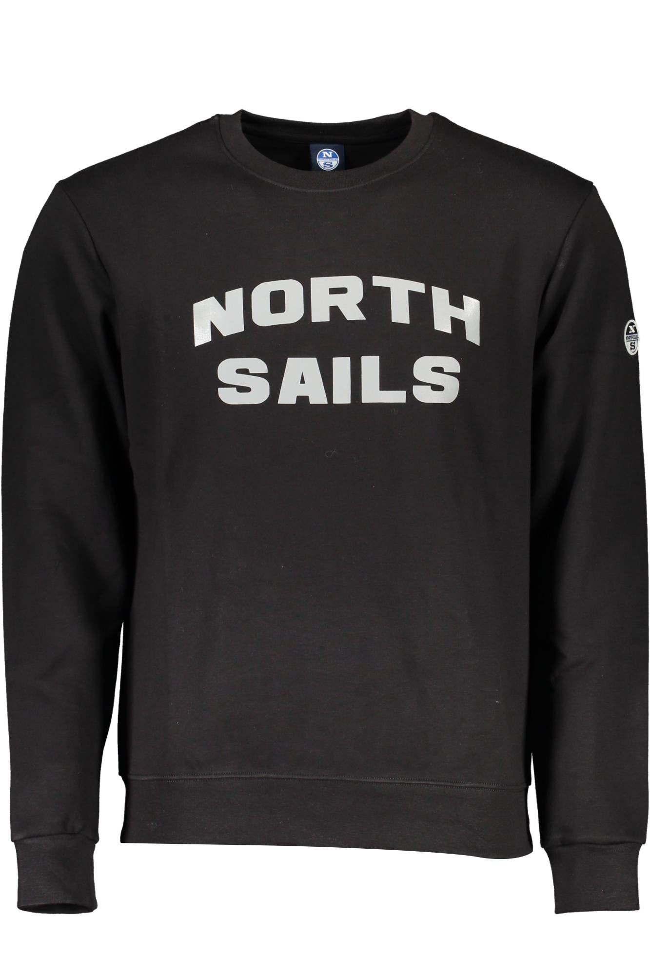 NORTH SAILS Sweatshirt Herren mit Reißverschluss – Schwarz für Herbst/Winter Schwarz