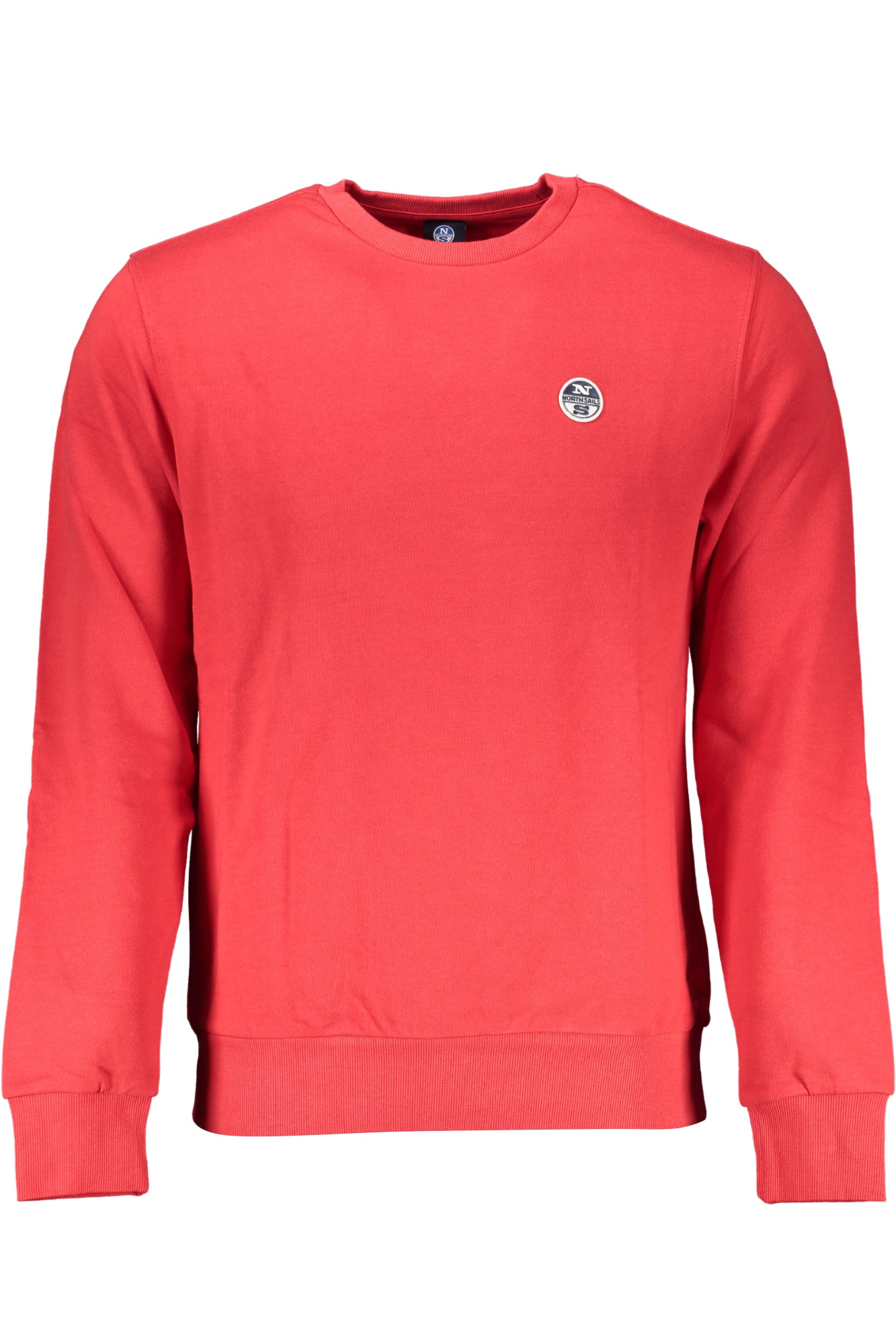 NORTH SAILS Sweatshirt Herren – Rotes Zip-Out-Modell aus Baumwolle Rot Hauptbild