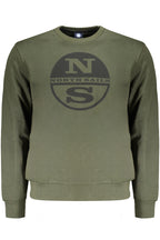 NORTH SAILS GRÜNES HERREN-SWEATSHIRT MIT REISSVERSCHLUSS