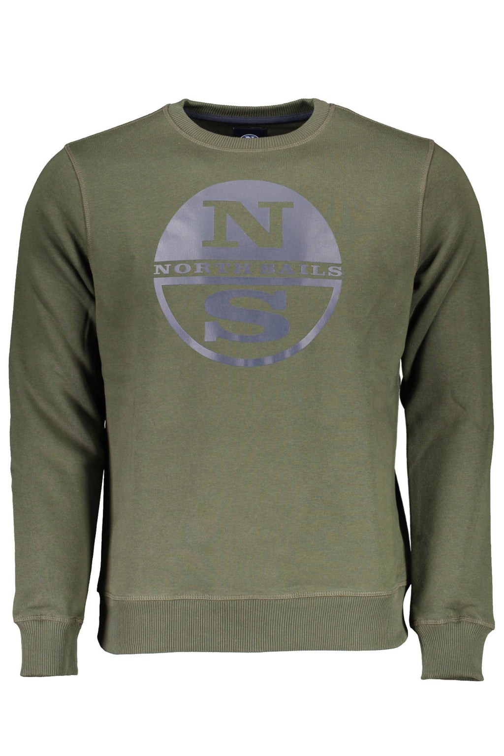 NORTH SAILS HERREN-SWEATSHIRT MIT ZIP GRÜN