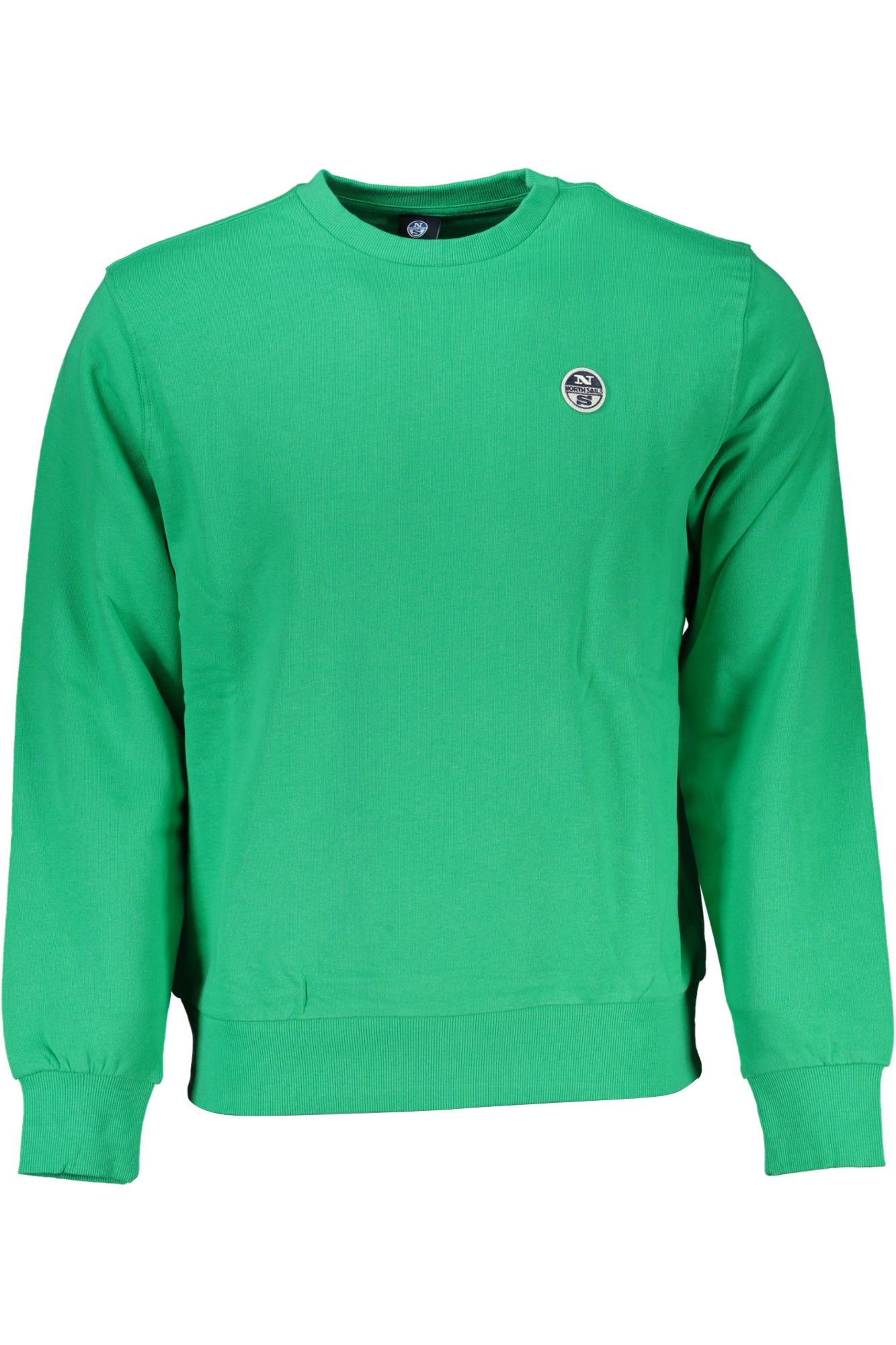 NORTH SAILS Sweatshirt Herren – Rotes Zip-Out-Modell aus Baumwolle Grün