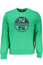 NORTH SAILS GRÜNES HERREN-SWEATSHIRT MIT REISSVERSCHLUSS