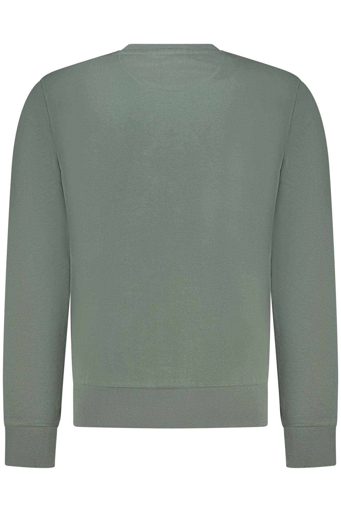NORTH SAILS Sweatshirt Herren mit Reißverschluss – Weiß, gebürstet Grün
