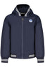 NORTH SAILS Kinder-Blaue Jacke für Jungen – Recycelte Matrosenjacke mit Fleecefutter Blau