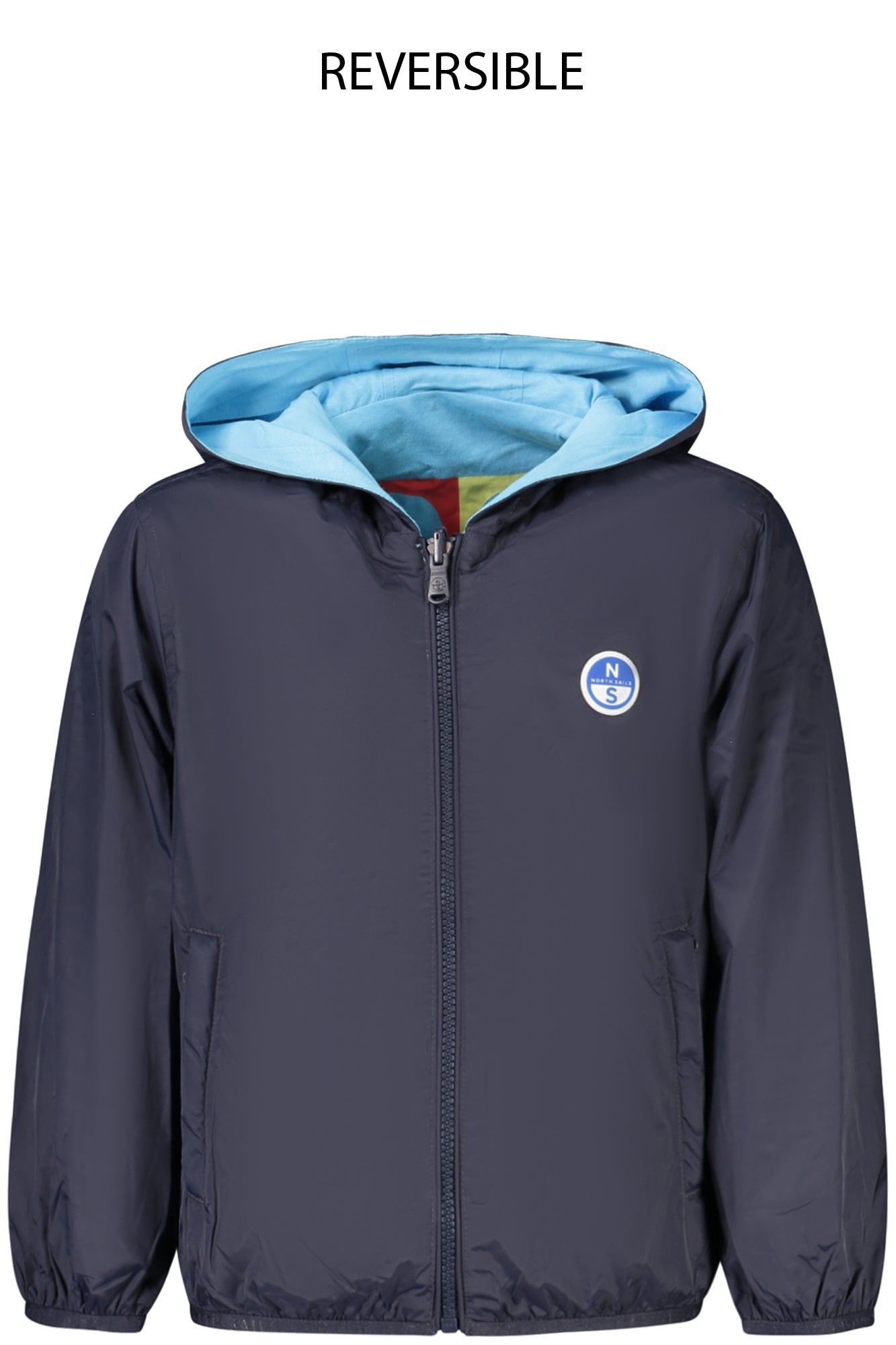 NORTH SAILS Kinder Jacke – Langärmlige Kapuzenjacke Blau