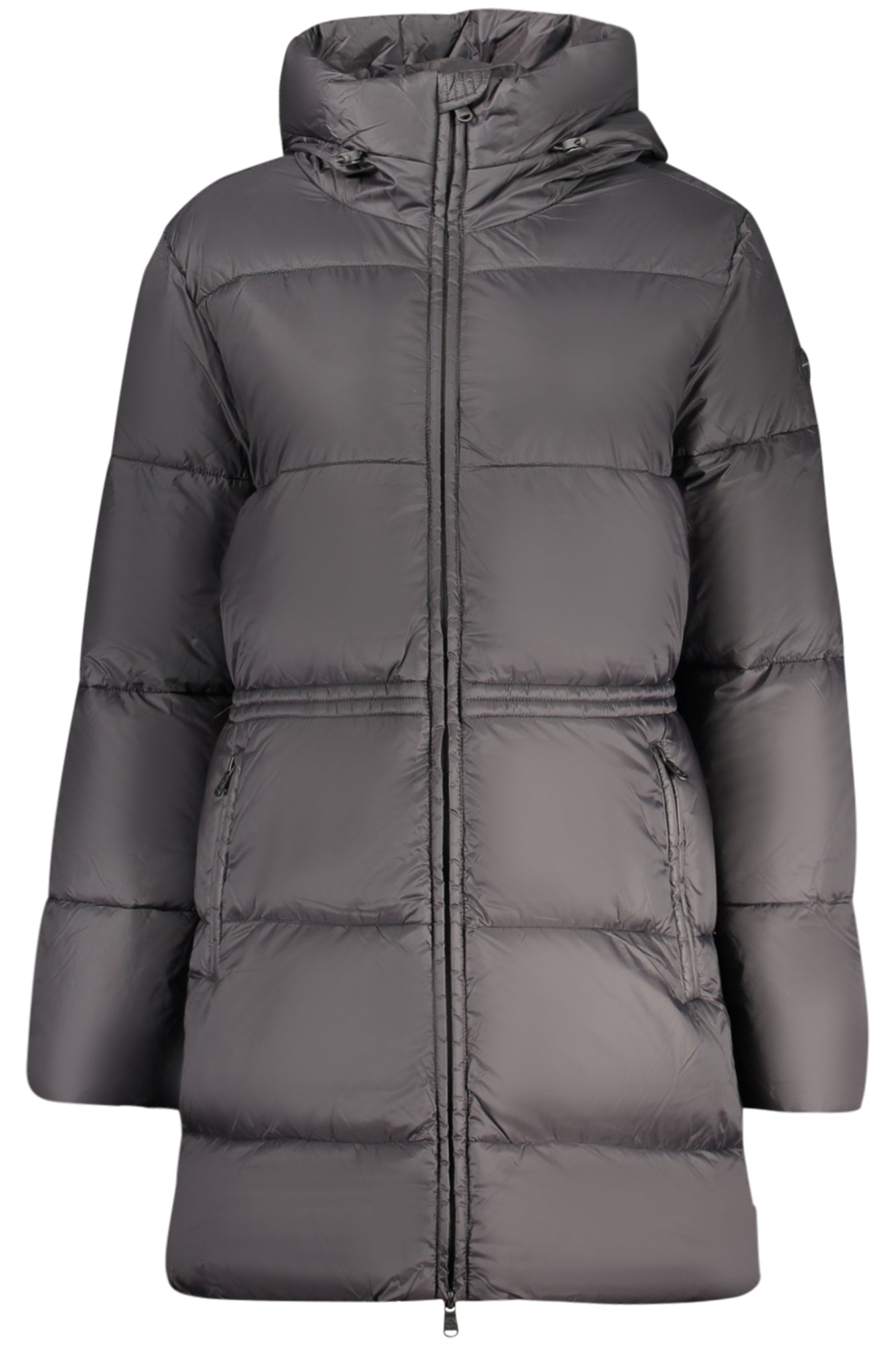 NORTH SAILS Damen Jacke – Lange, mit Kapuze, mit Taschen Schwarz