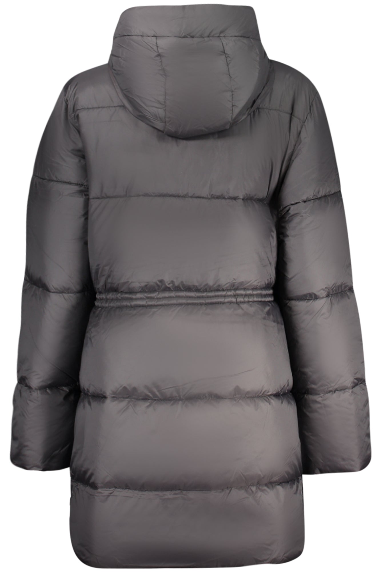 NORTH SAILS Damen Jacke – Lange, mit Kapuze, mit Taschen Schwarz
