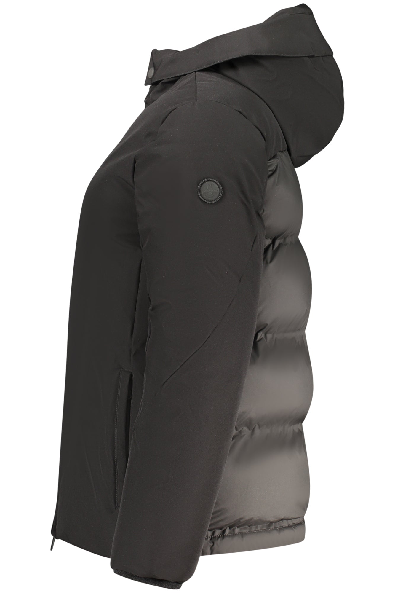 NORTH SAILS Damen Jacke weiss – 2-lagige Kapuzenjacke für Herbst/Winter Schwarz