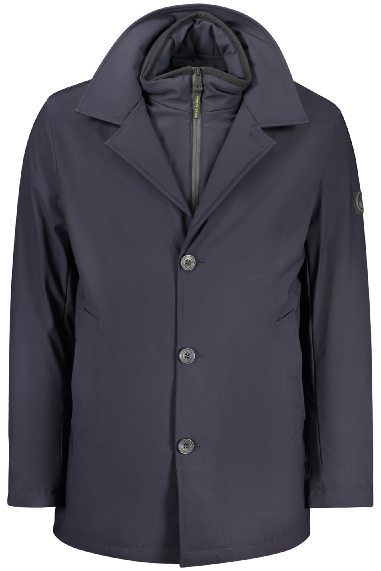 NORTH SAILS Herren Jacke – Blaue Trenchjacke wasserabweisend für Herbst/Winter Blau