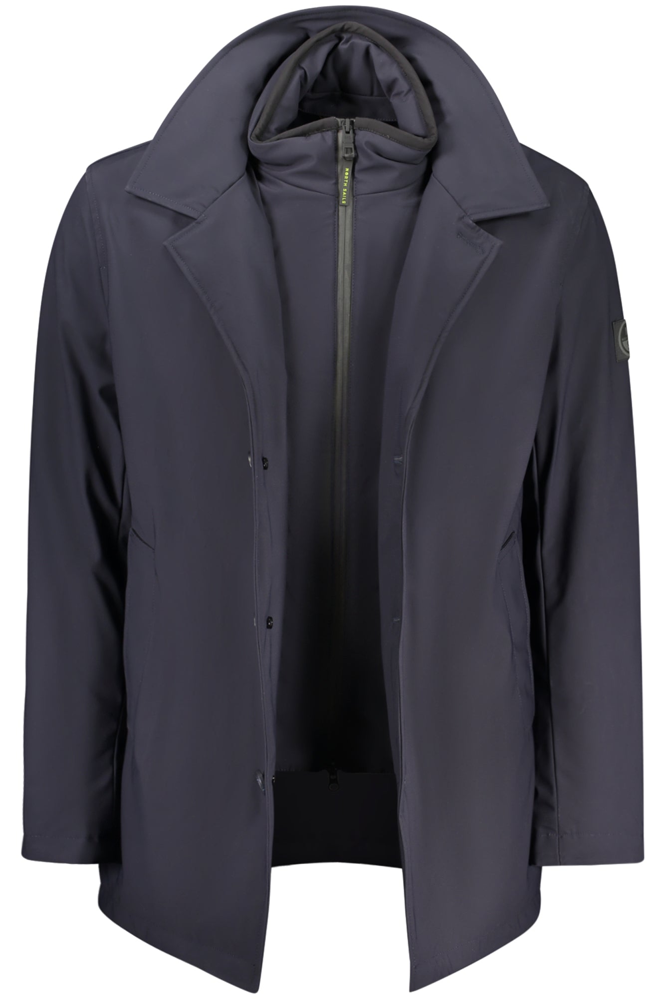 NORTH SAILS Herren Jacke – Blaue Trenchjacke wasserabweisend für Herbst/Winter Blau