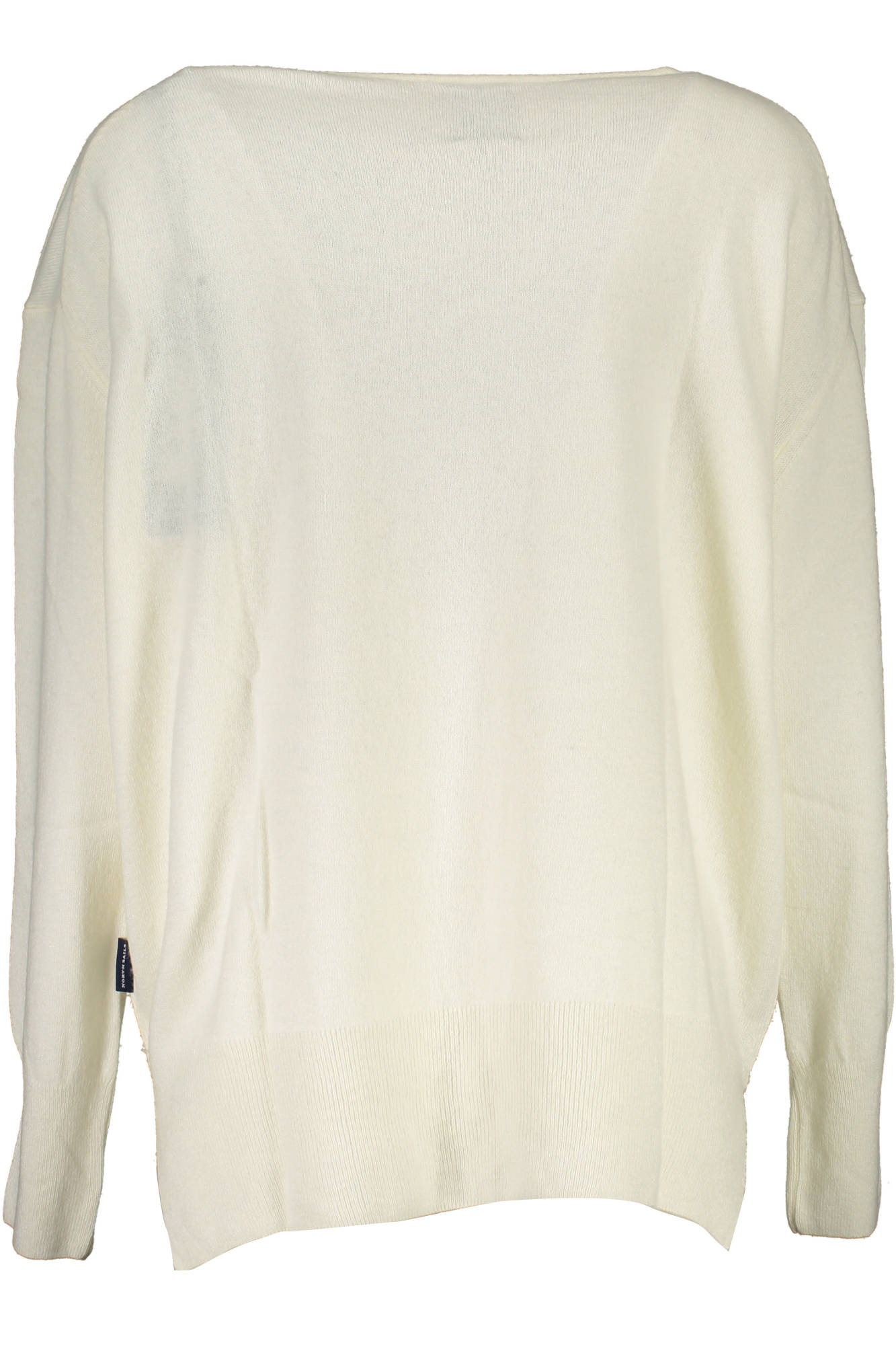 NORTH SAILS Damentrikot Weiß – V-Ausschnitt Langarmshirt aus Italien Weiß