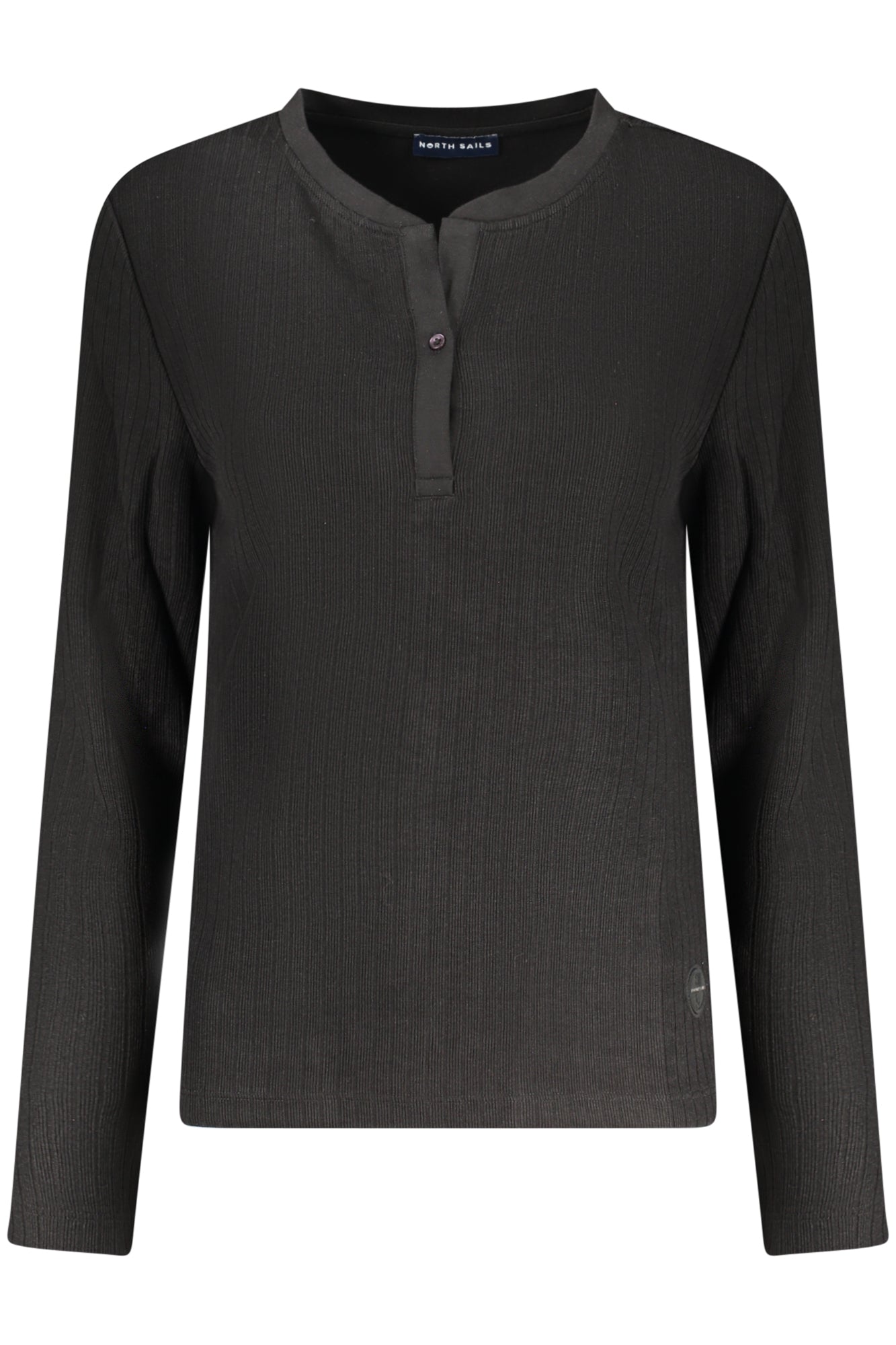 NORTH SAILS Damenpullover schwarz – Langärmliger Winterpulli mit Logo Schwarz