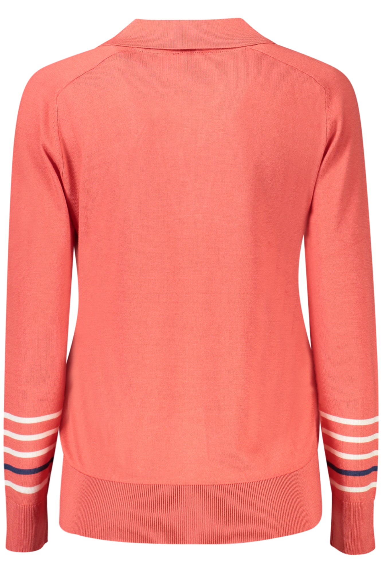 NORTH SAILS Rosa Pullover Damen – V-Ausschnitt Langarm-Shirt mit Logo-Details Rosa