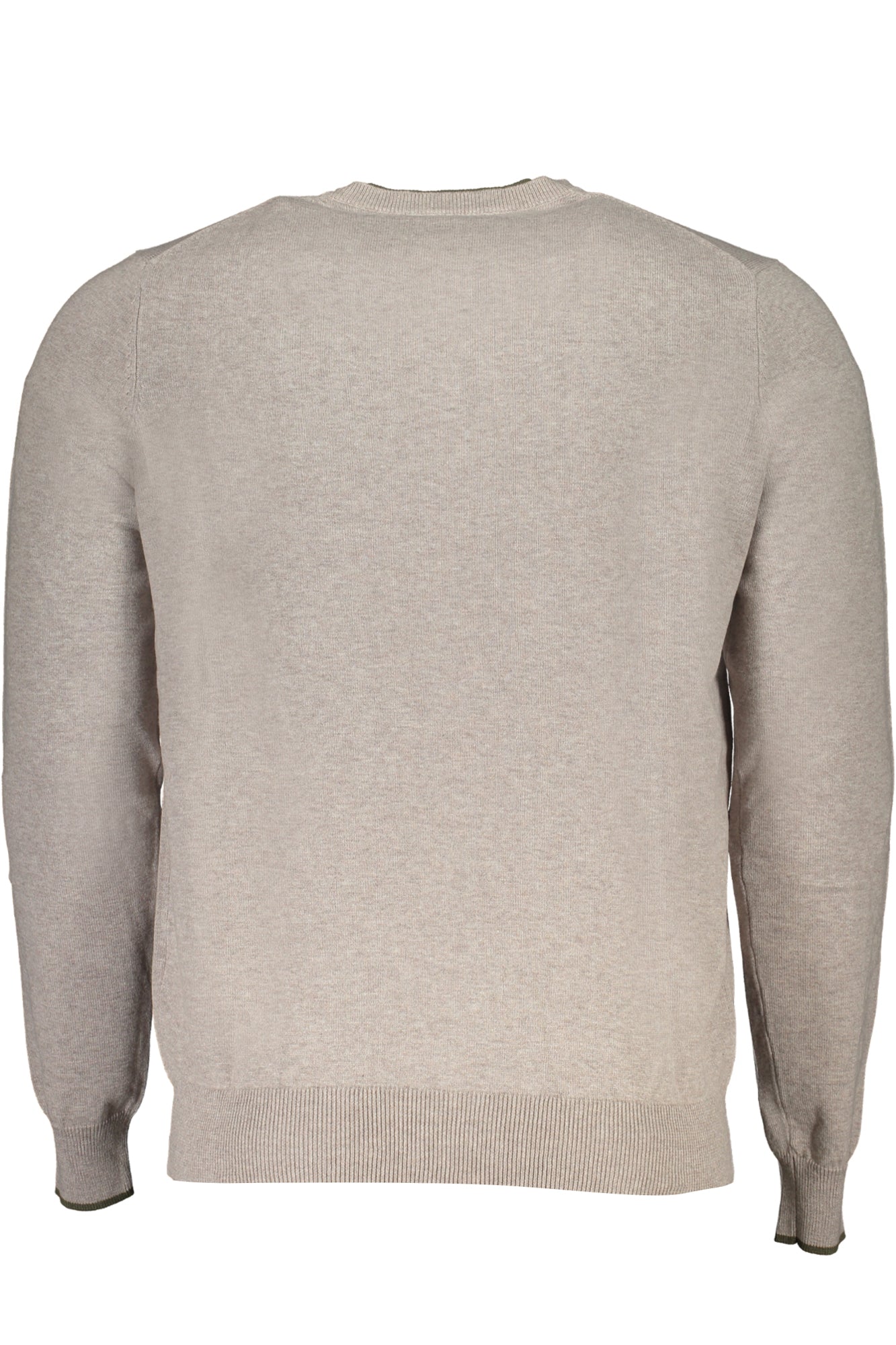 North Sails Pullover Herren – Beiger Rundhalspullover aus Bio-Baumwolle Beige