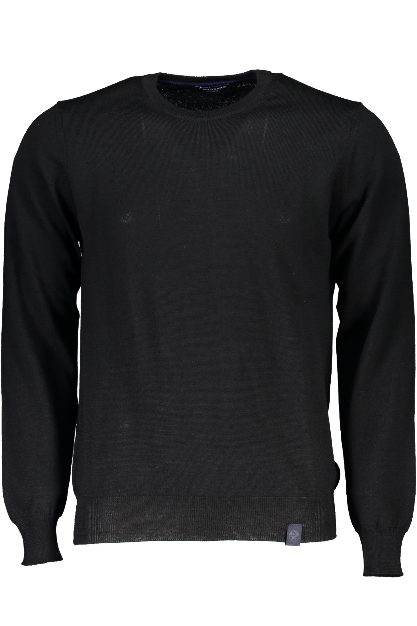 NORTH SAILS Pullover Herren – Hydrowool Rundhals aus Italien Schwarz
