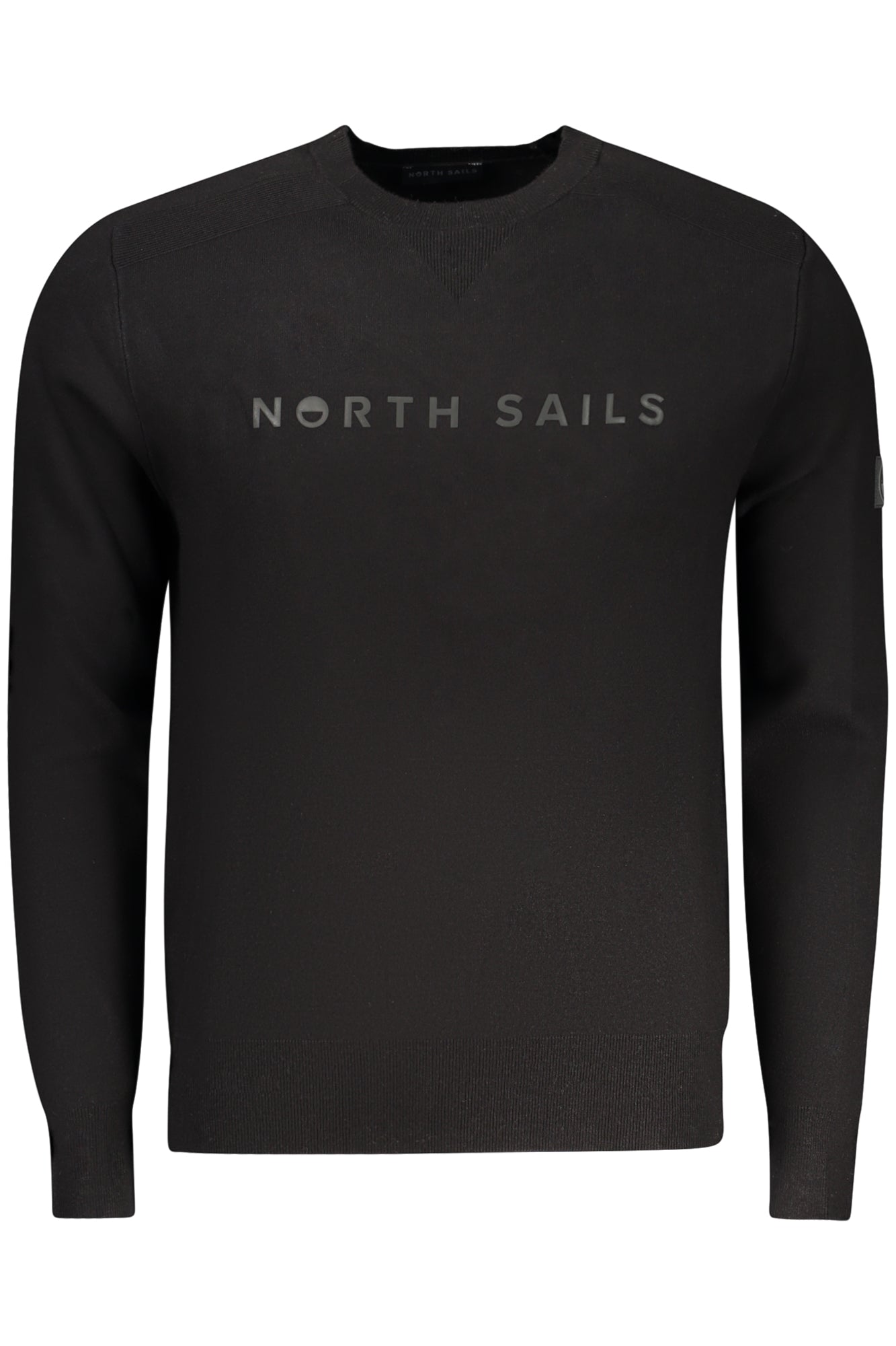NORTH SAILS Herrenpullover schwarz – Ocean Positive Design für Herbst/Winter Schwarz