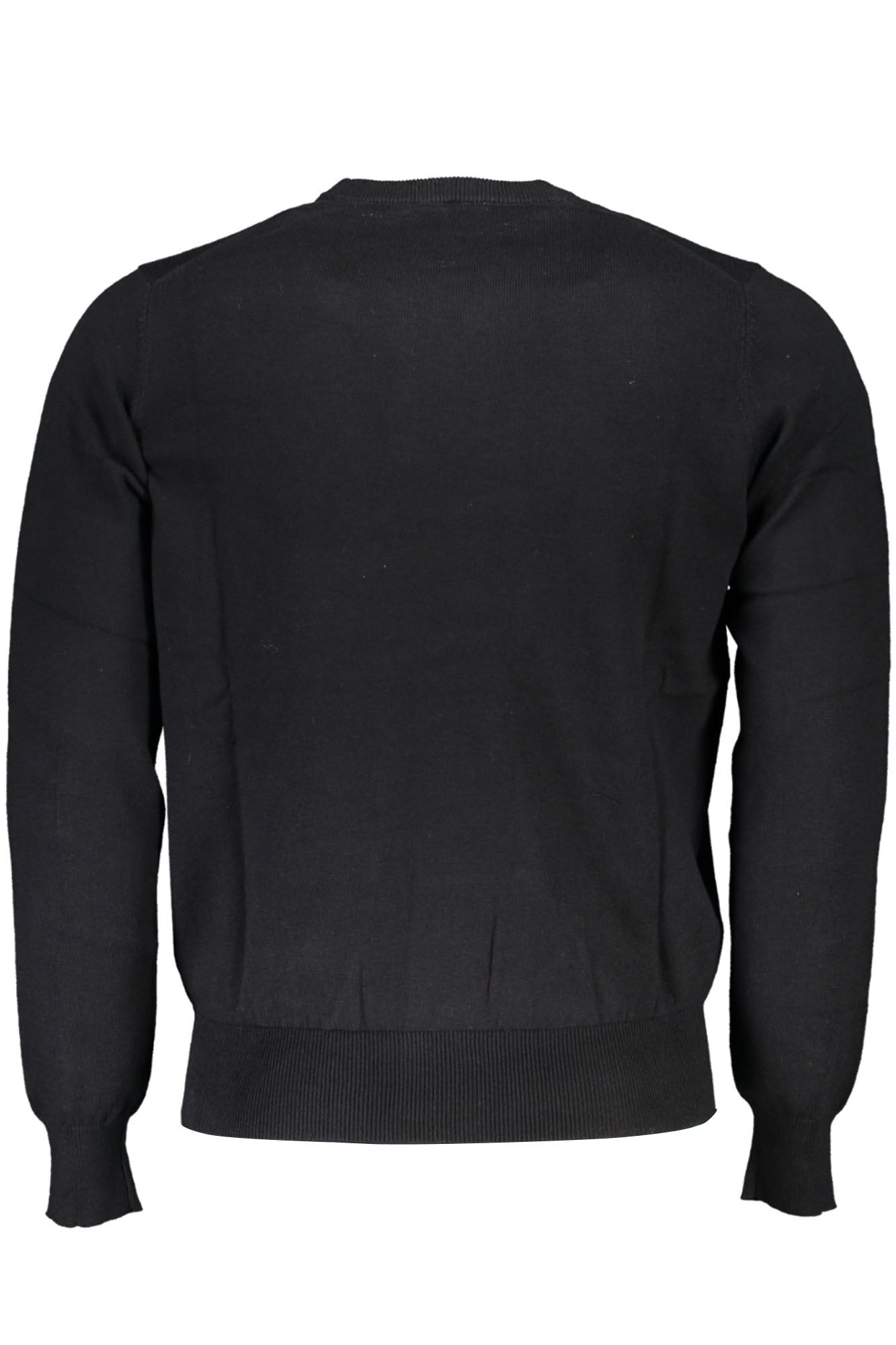 NORTH SAILS Pullover Herren – Schwarzer Rundhals mit Logo-Stickerei aus Italien Schwarz