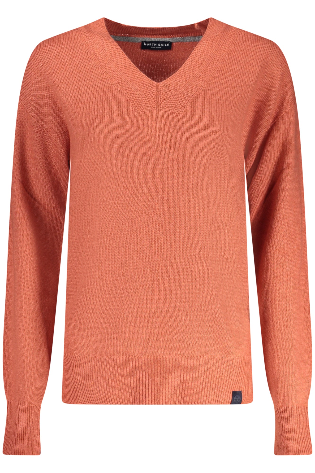 NORTH SAILS Damenpullover schwarz – V-Ausschnitt mit Kontrastdetails | soulluna.de Rot