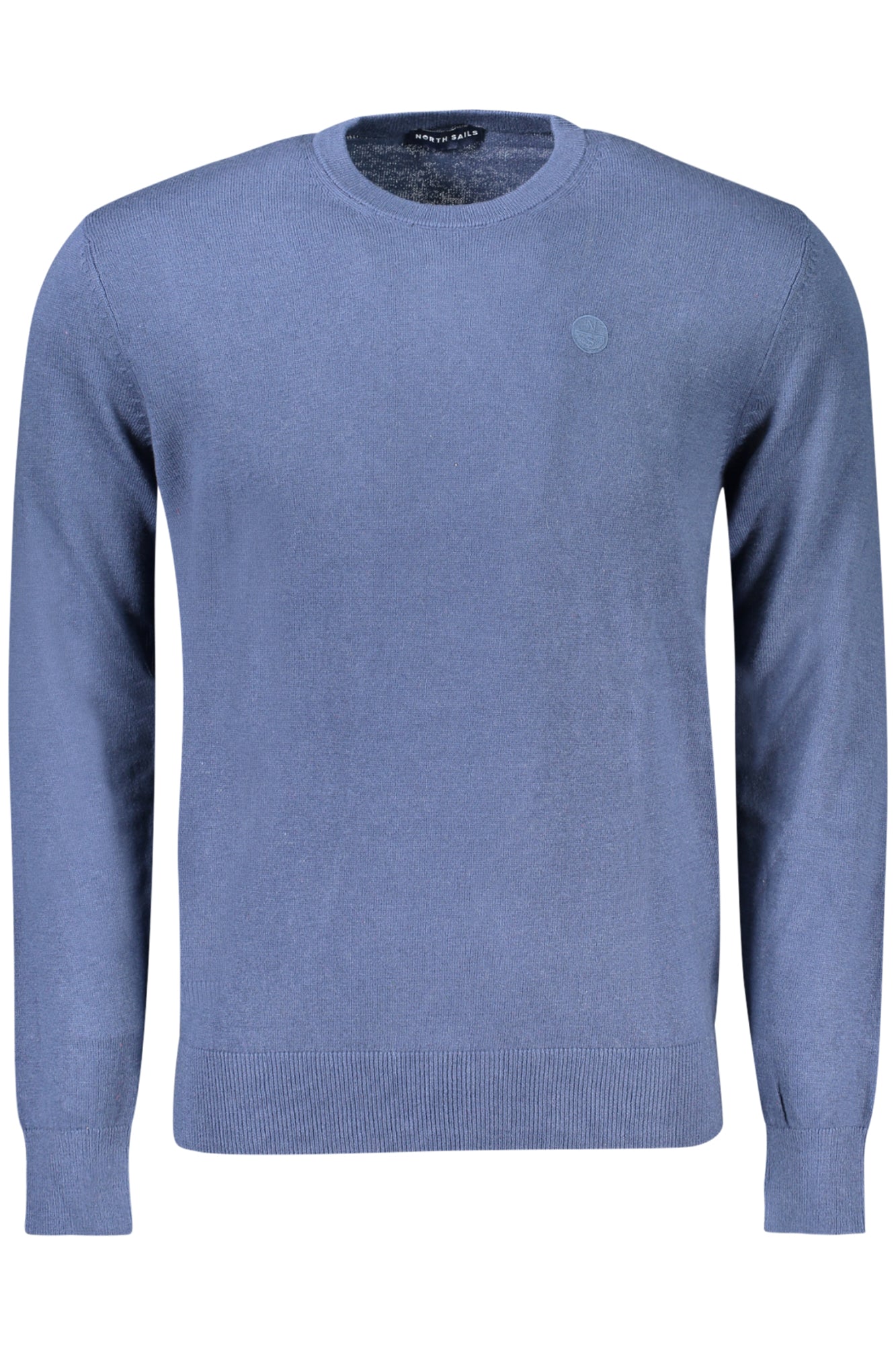 NORTH SAILS Herren Pullover Blau – Langarm mit Logo-Applikation für Herbst/Winter Blau