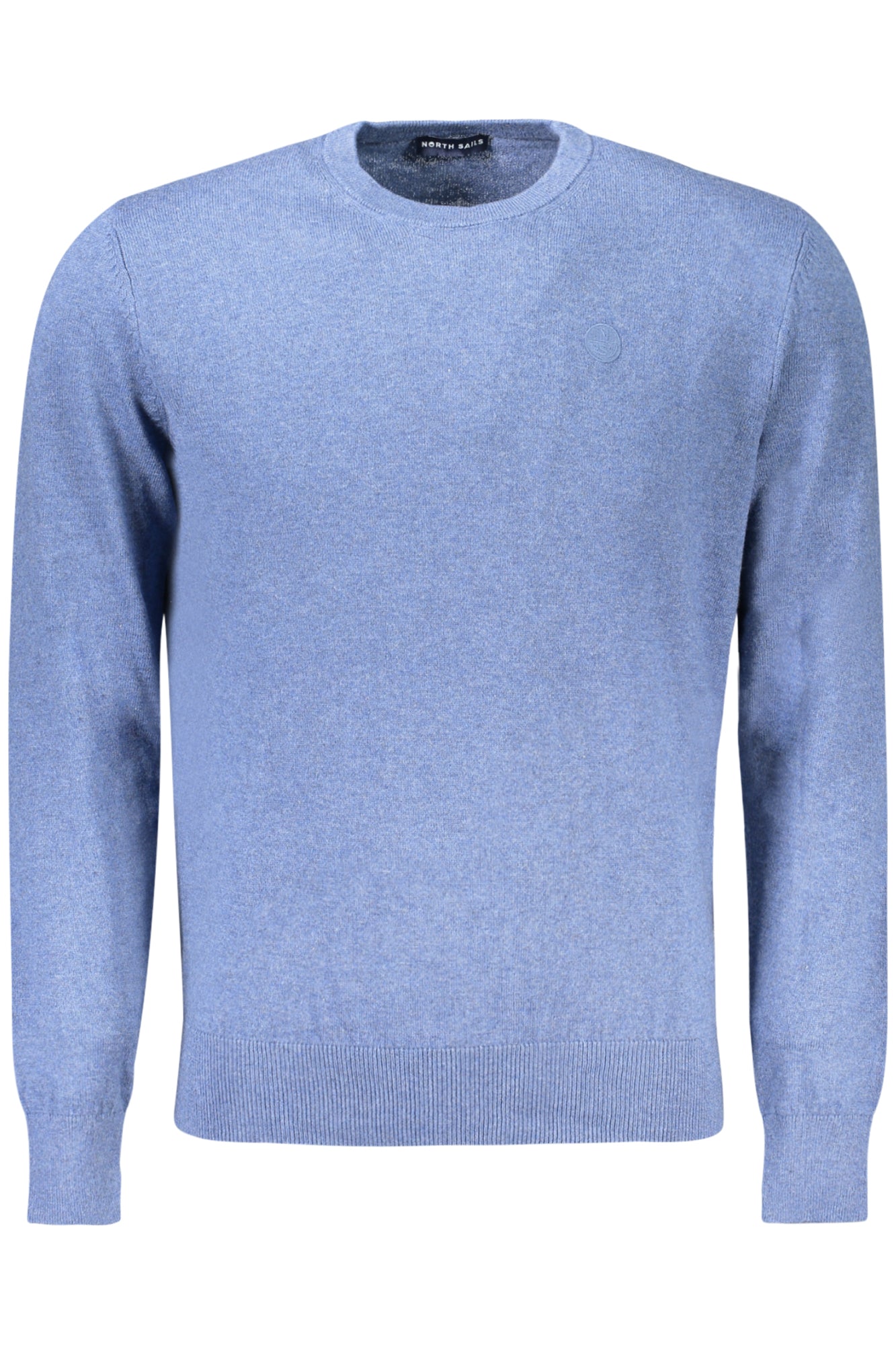 NORTH SAILS Herren Pullover Blau – Langarm mit Logo-Applikation für Herbst/Winter Blau